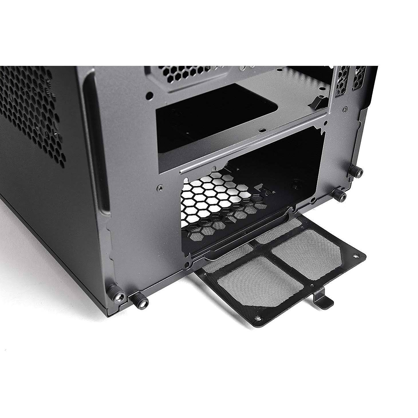 Thermaltake Core V1 mini-ITX Mini-Tower Computer Case, Black