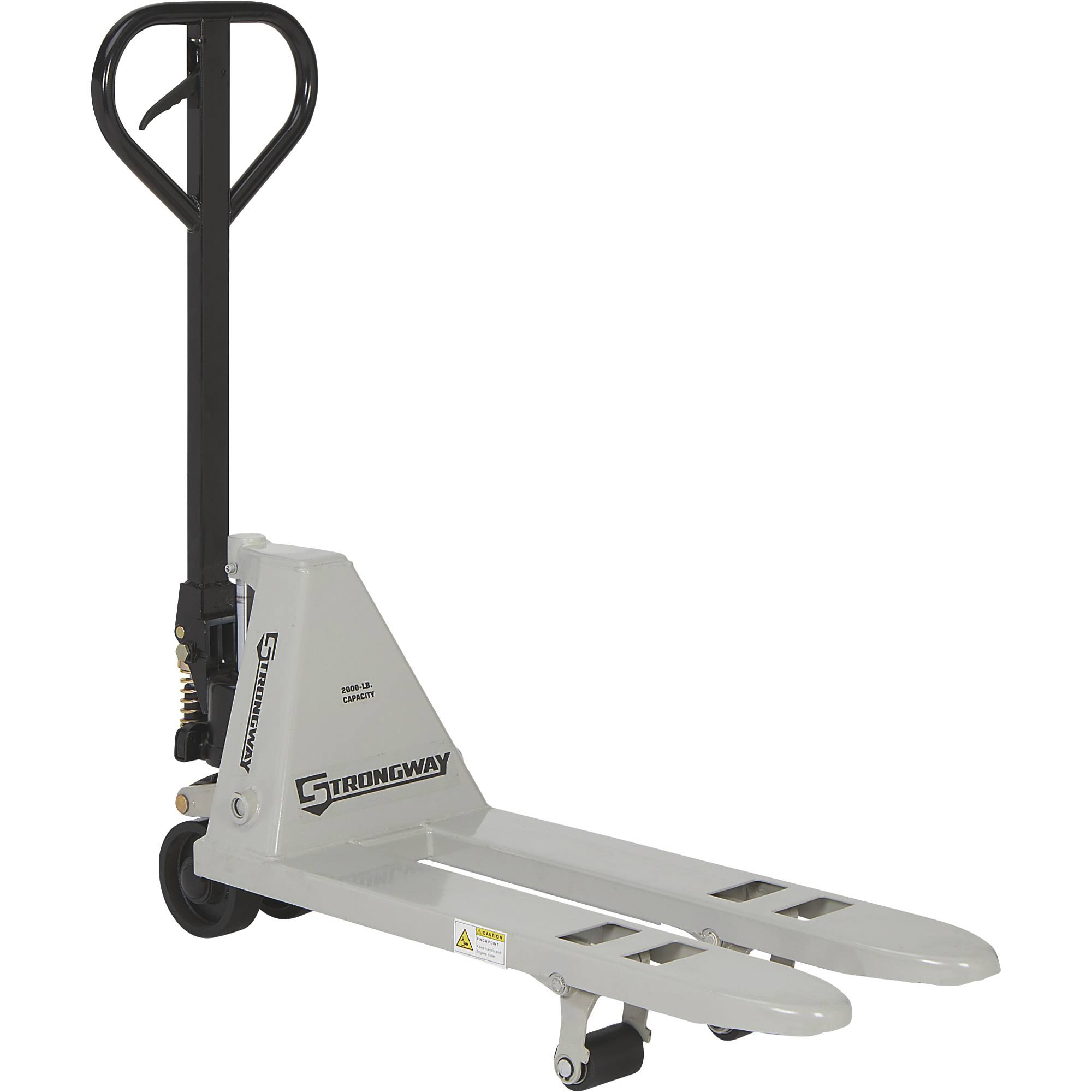 Strongway Mini Pallet Jack - 2000-Lb. Capacity, 47Inch L x 15inch W, Model 51-S062