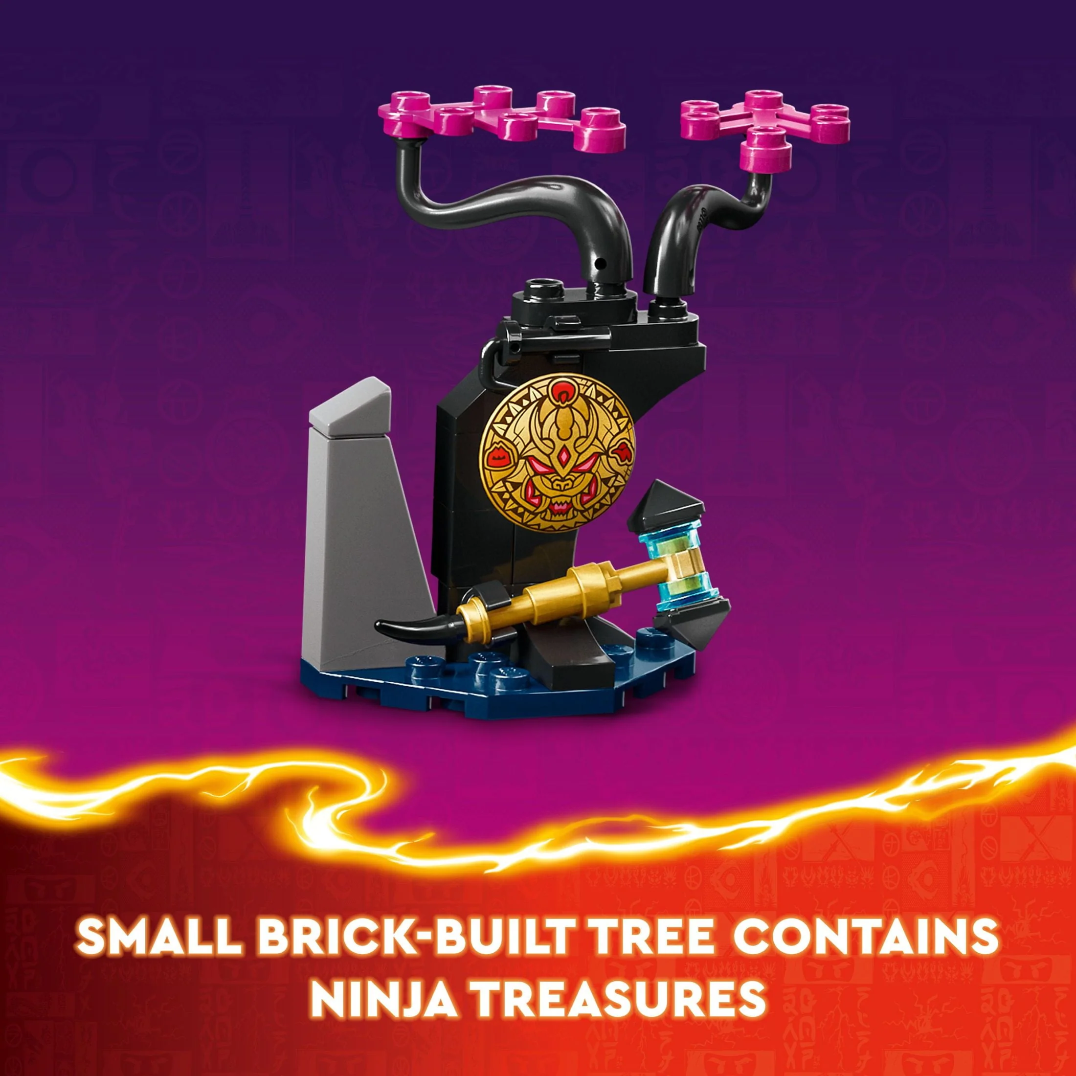 LEGO NINJAGO Egalt the Master Dragon Action Figure, Hero Toy Battle Set with 5 Ninja Minifigures for Group or Independent Play