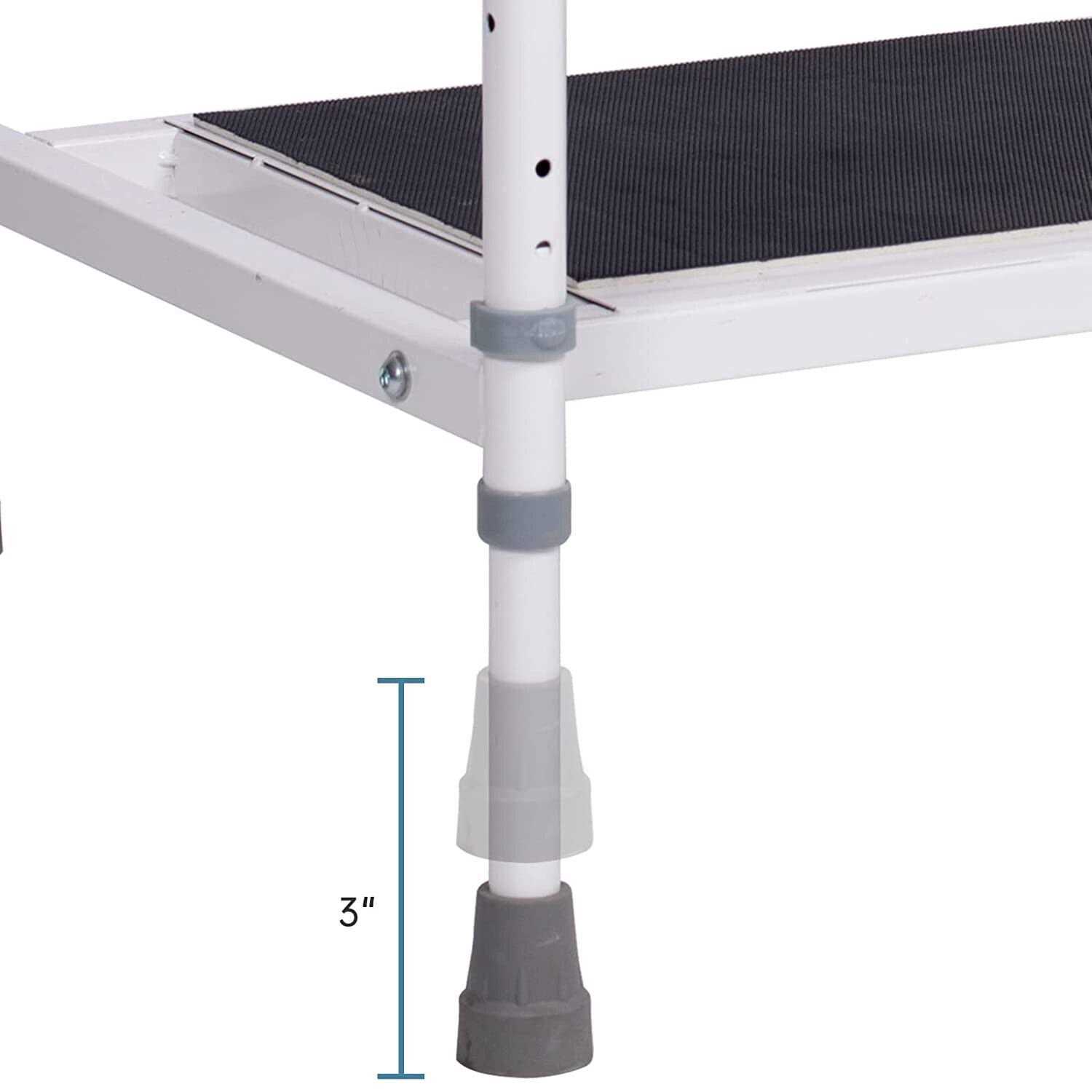 Elenker Adjustable Height Bed Step Stool Bed Assist Bar with Storage Pocket - Shop Hardware Tools Online Store