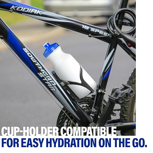 Bulk Water Bottles 100 Pack - 24 Ounce Reusable water bottles Bulk - BPA-Free Easy Open Spin off Cap - Clear Water Bottles for Kids and Adults