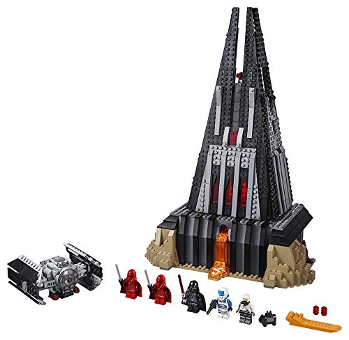 LEGO Star Wars Darth Vader's Castle 75251 Building Kit Includes TIE Fighter, Darth Vader Minifigures, Bacta Tank and More (1,060 Pieces)