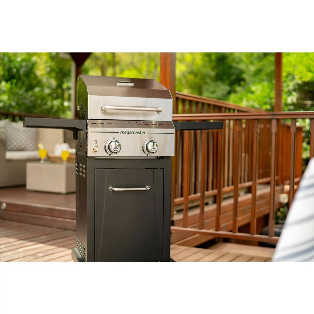 Megamaster 2 Burner Propane Gas Grill