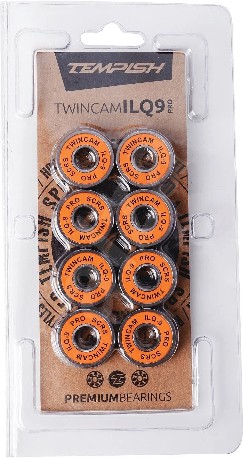 Bearings Tempish Ilq9 Twincam Pro - Chrome Steel One Size
