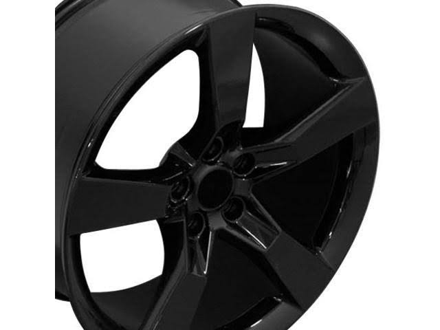 OE Wheels 20 inch Black 5531 Wheel Fits Camaro - SS Style Rim 20x9