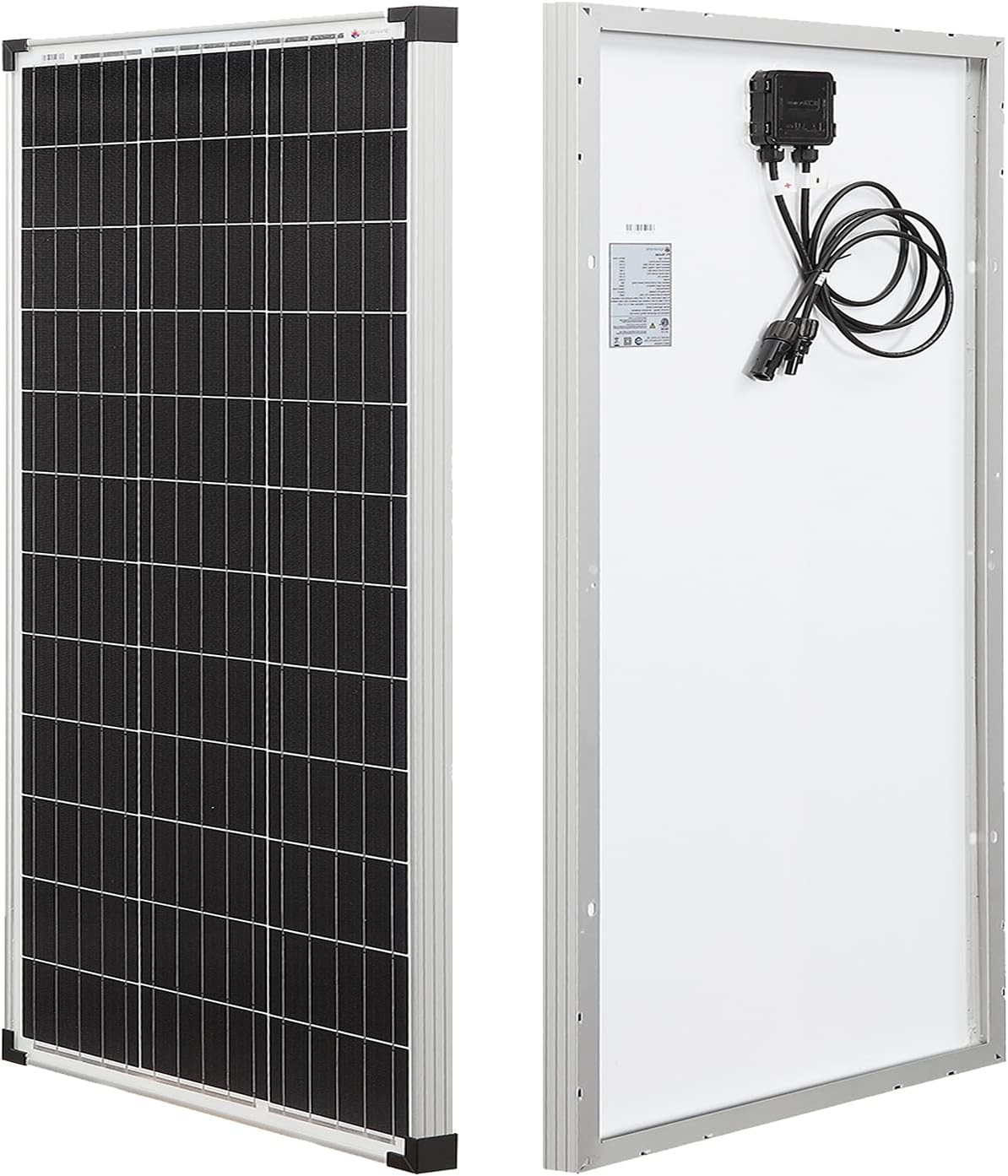 100W Mono Solar Panels High Efficiency PV Module for Charging Boat, Caravan, RV and Any Other Off Grid Applications