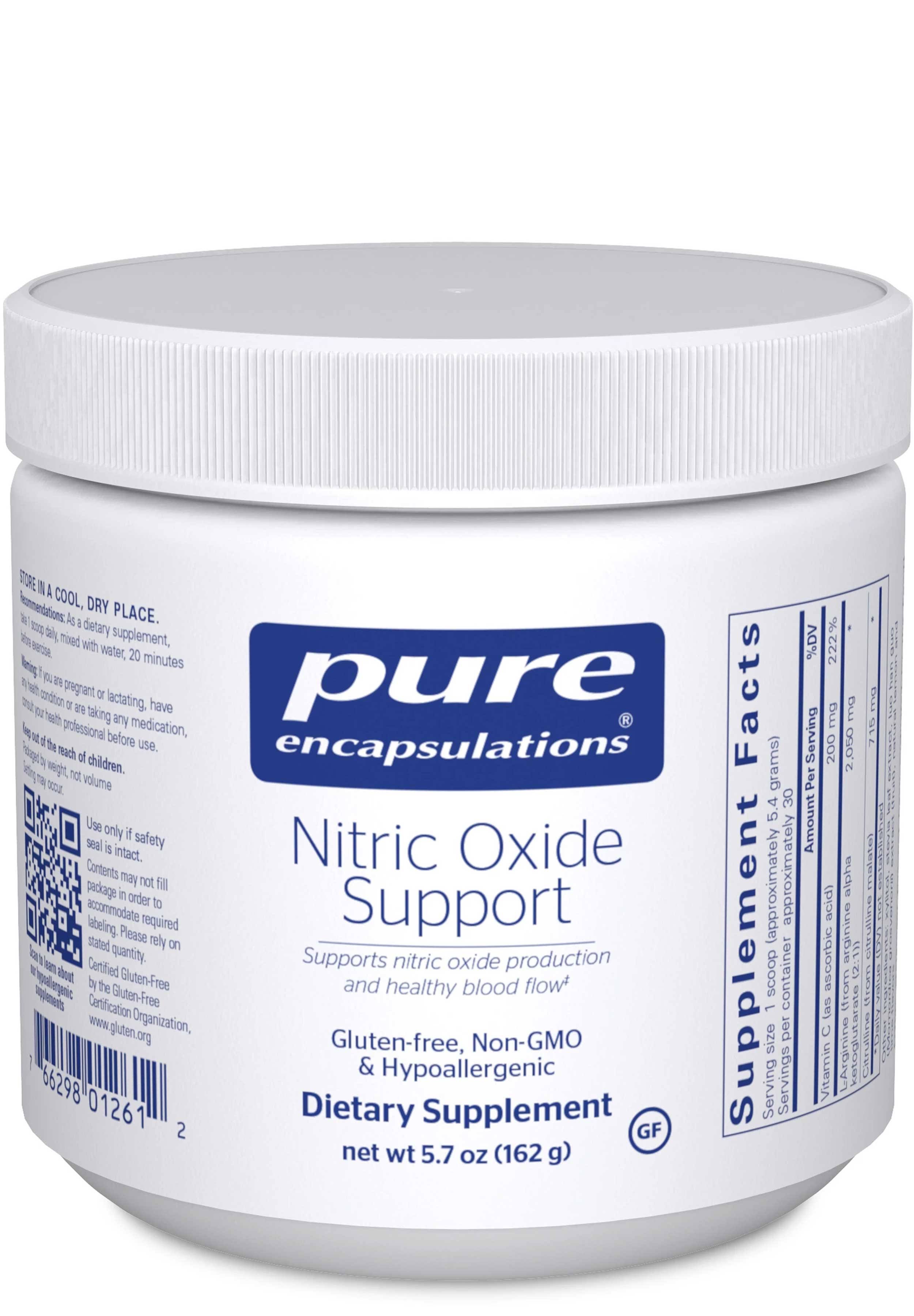 Pure Encapsulations - Nitric Oxide Support - 162 Grams