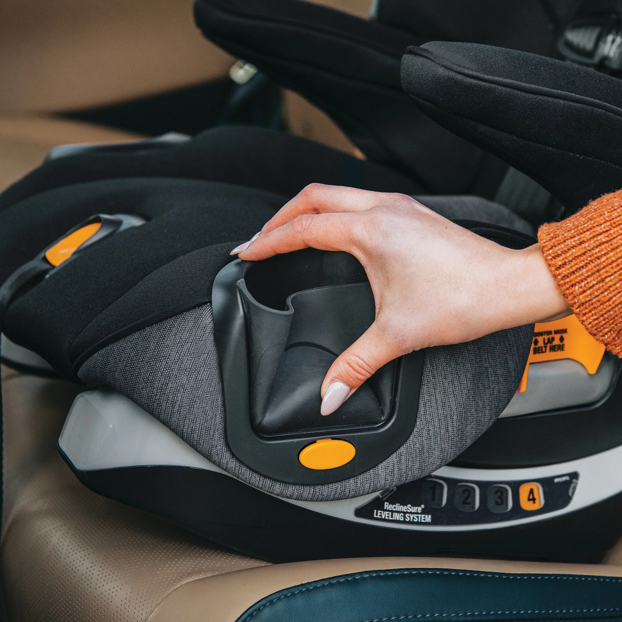 Chicco MyFit ClearTex Harness + Booster Car Seat - Shadow (Black)
