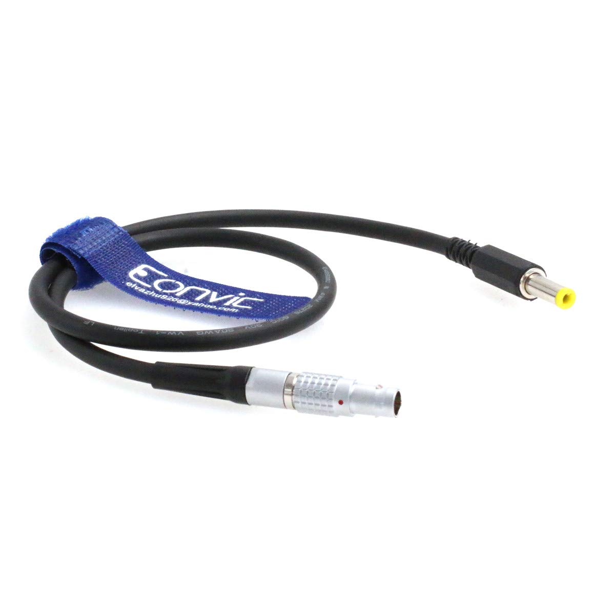 Eonvic DC to 2 pin Barrel Adapter Cable for Teradek Bond