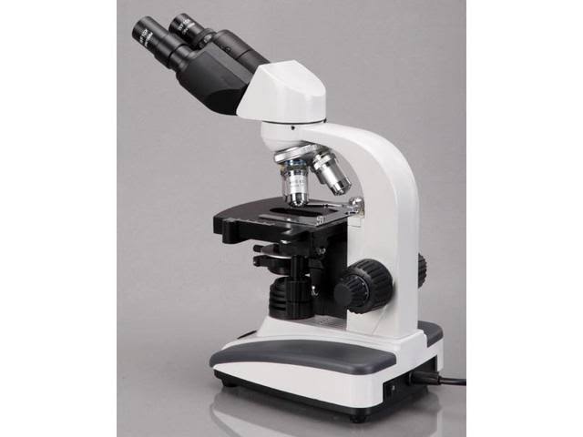 Amscope Binocular Biological Compound Microscope 40X-2000X