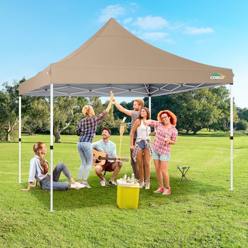 10x10 Pop Up Canopy Tent with 4 Sidewalls and Mesh Windows 2.0