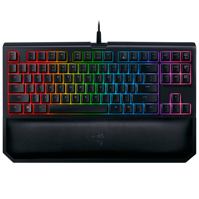 Razer BlackWidow Tournament Chroma V2 Mechanical Gaming Keyboard - Green Switch