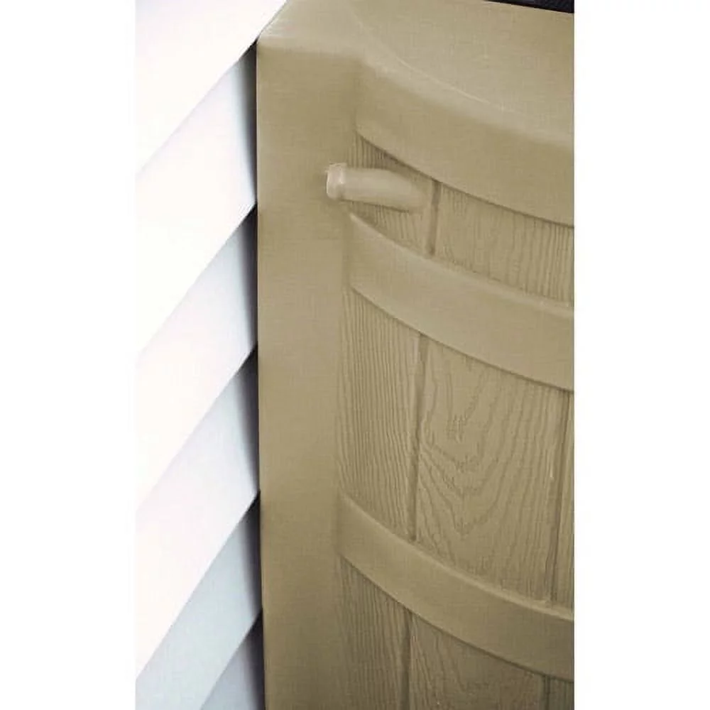 Good Ideas RW40-KHA Rain Wizard Rain Collection Barrel 40-Gallon, Khaki - Radiant Selections