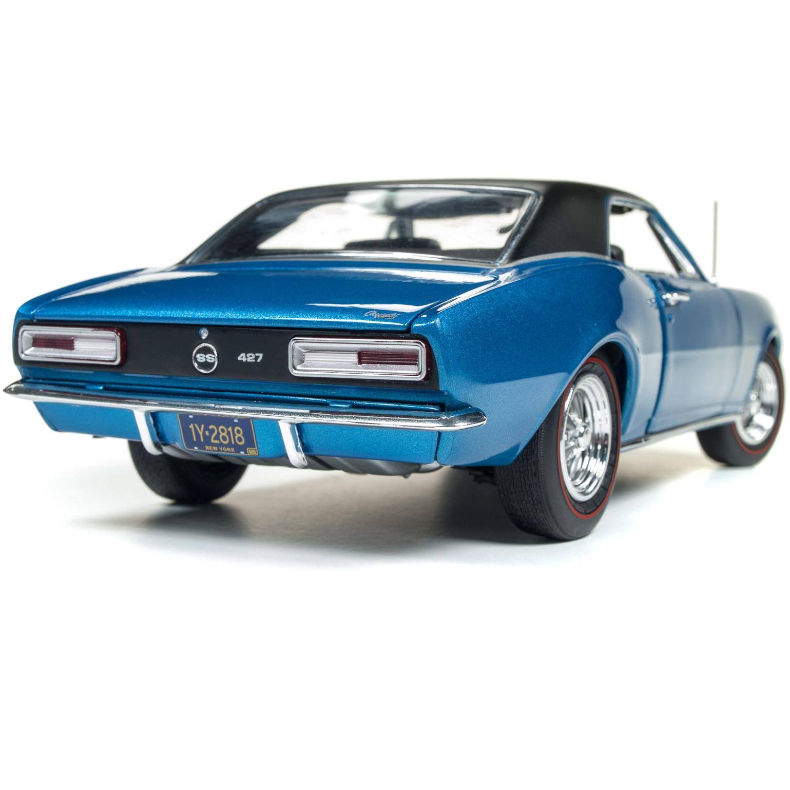 1967 Chevrolet Camaro SS 427 Baldwin Motion Marina Blue with Black Hardtop 50th
