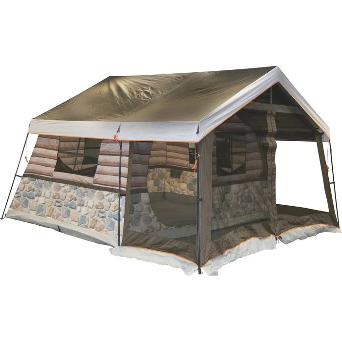 Timber Ridge 8-Person Log Cabin Tent - 13ft.L x 12ft.W x 7ft.2Inch H, Model