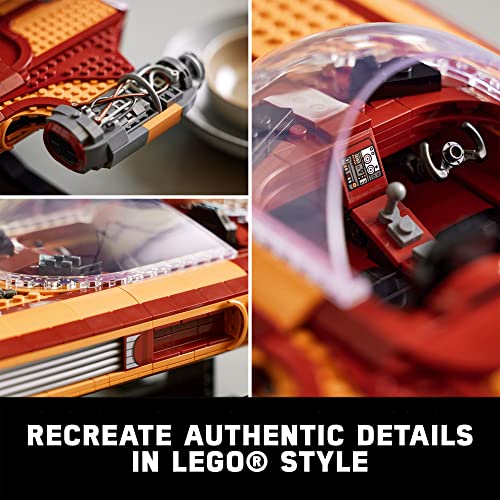 LEGO Star Wars Luke Skywalker's Landspeeder 75341, Ultimate Collector Series Star Wars Building Kit for Adults