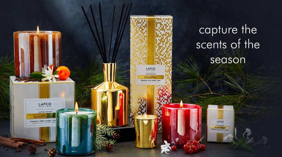 Lafco 6.5oz Frosted Pine Classic Candle