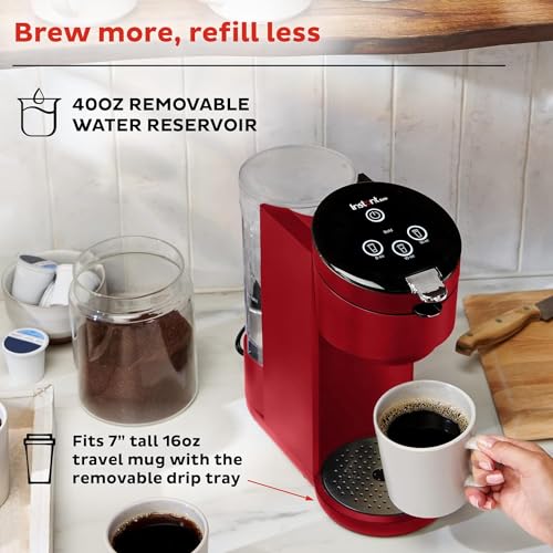 Instant Solo Single Serve Coffee Maker, From the Makers of Instant Pot, K-Cup Pod Compatible Coffee Brewer
