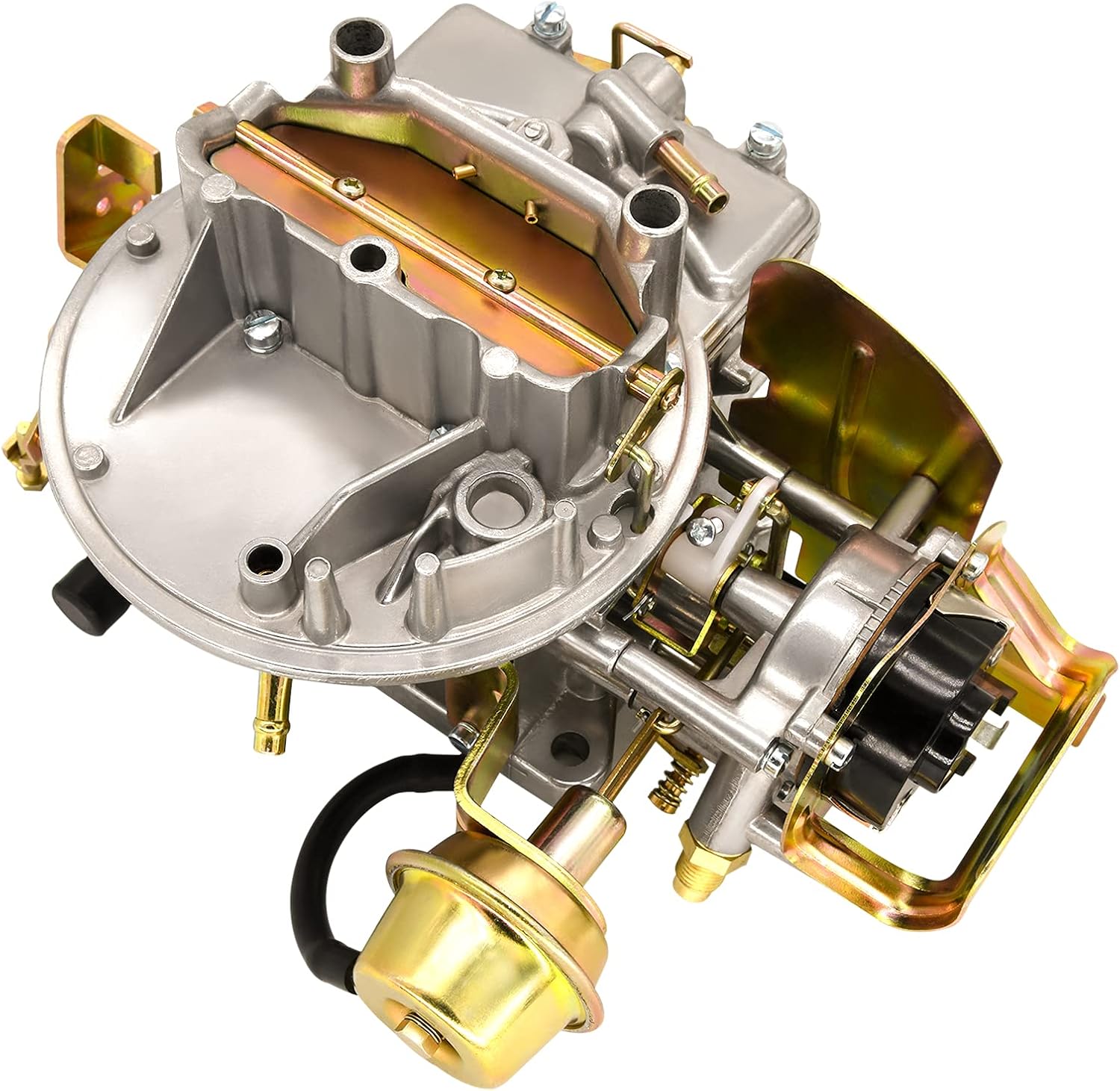2 Barrel Carburetor Carb 2100 A800 2150 for Ford 289 302 351 Cu Jeep Engine F150 F250 F350 with Electric Choke Mounting Gasket - 302 Carburetor