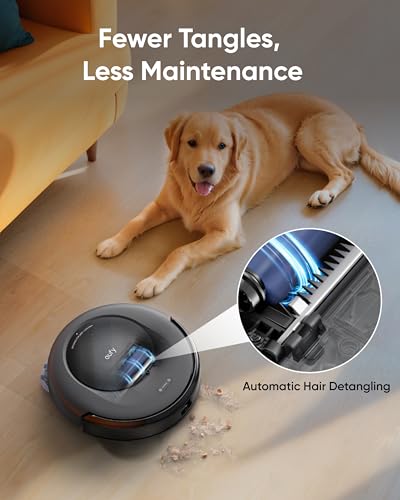 eufy Robot Vacuum Omni C20, Robot Vacuum and Mop Combo, Self Emptying, Auto Mop Washing and Auto Drying for Hands-Free Cleaning