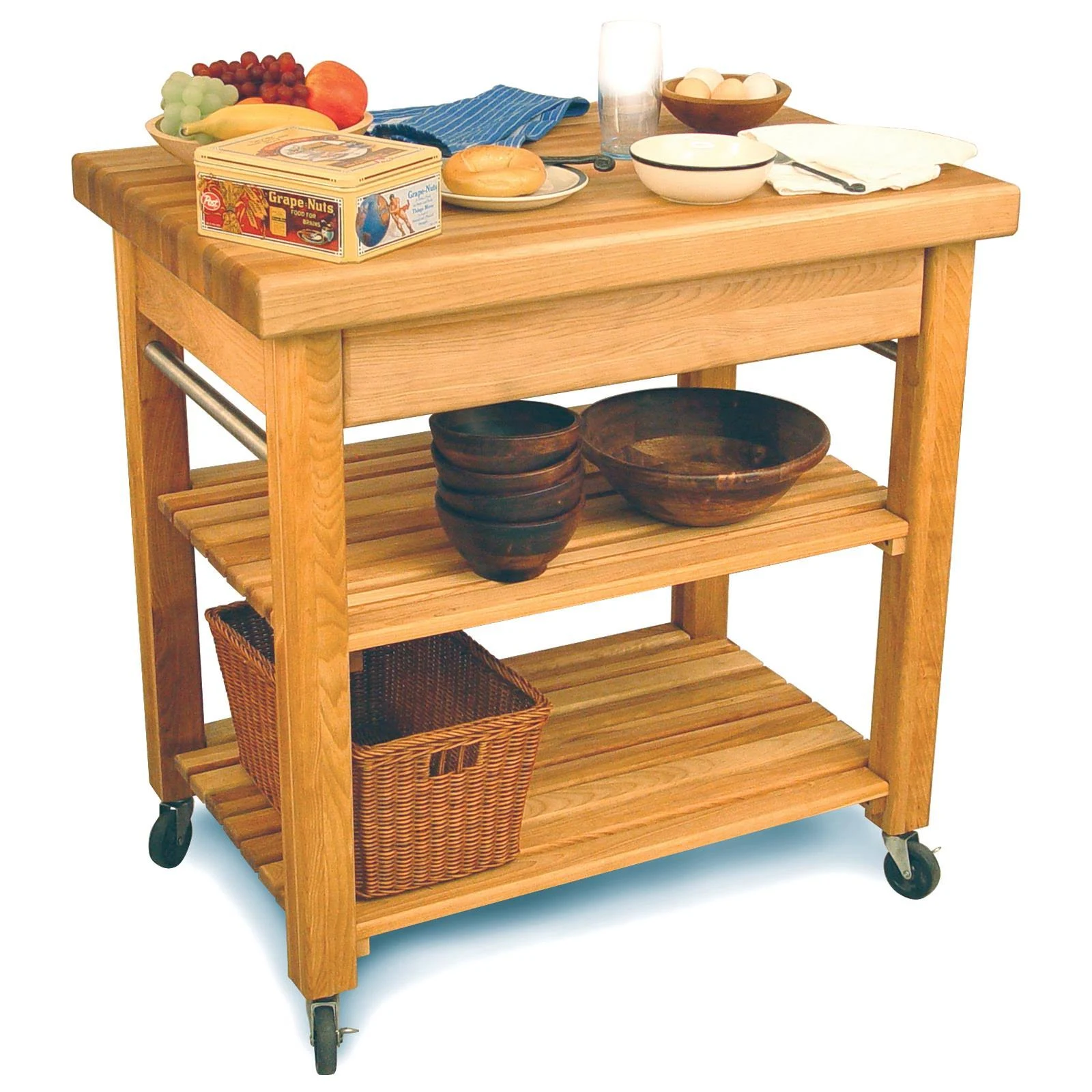 Catskill Craftsmen French Country Kitchen Cart