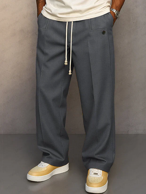 Lorenzo™ | Elegant Drawstring Trousers