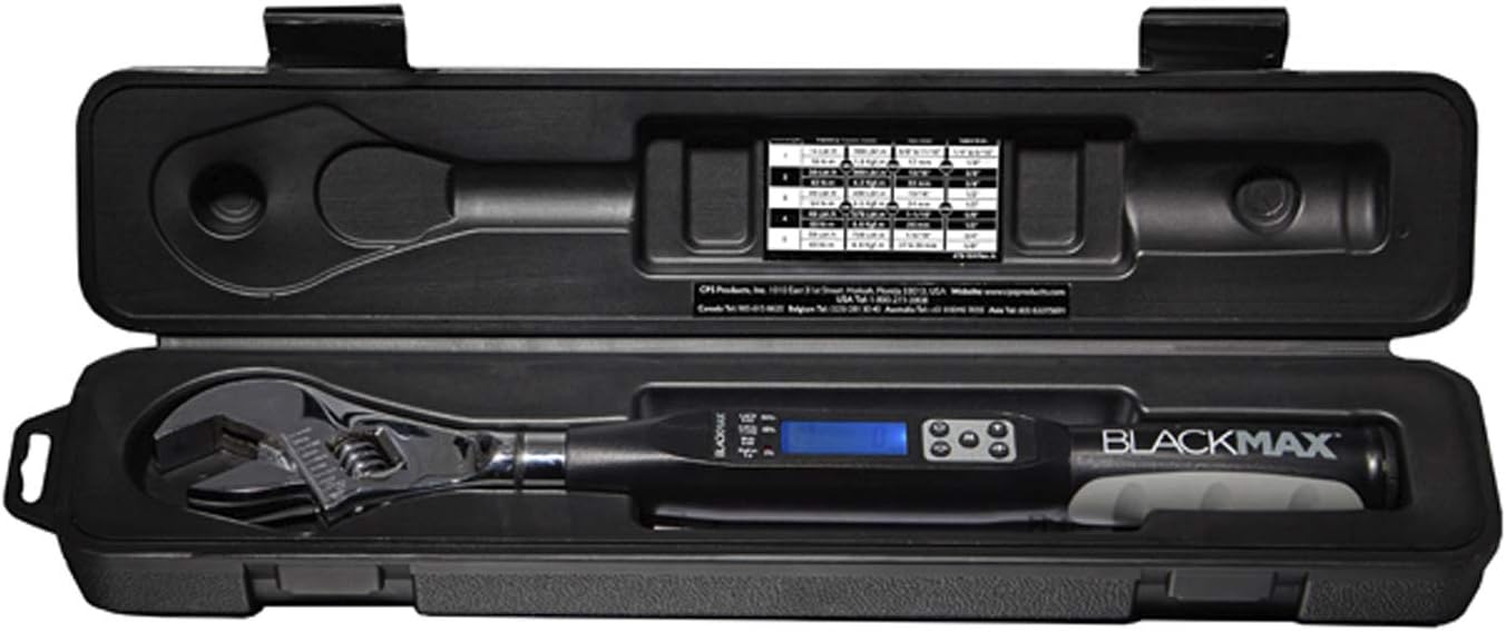 CPS BLACKMAX BTLDTW Adjustable Electronic Torque Wrench