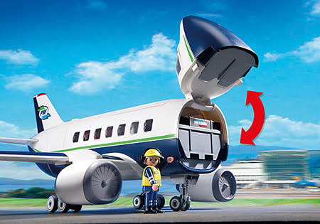 Playmobil 5261 City Action Cargo and Passenger Aircraft