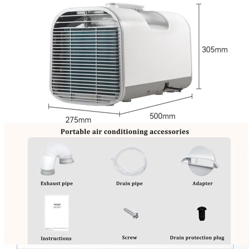 Portable Air Conditioners Window-mounted Room Air Conditioner 1400w Air Conditioning,timer,dehumidifier,remote Control