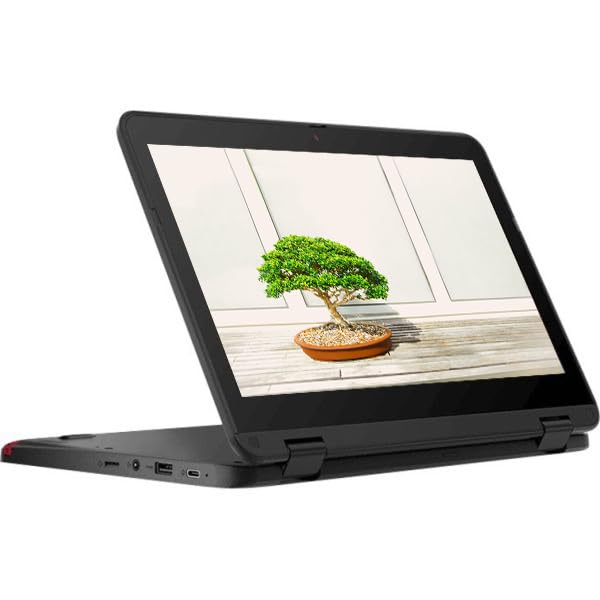 Lenovo 2024 Convertible 2-in-1 Lightweight Chromebook, 11&rdquo; HD IPS Touchscreen, Intel Processor Up to 2.60GHz, 4GB Ram, 32GB SSD