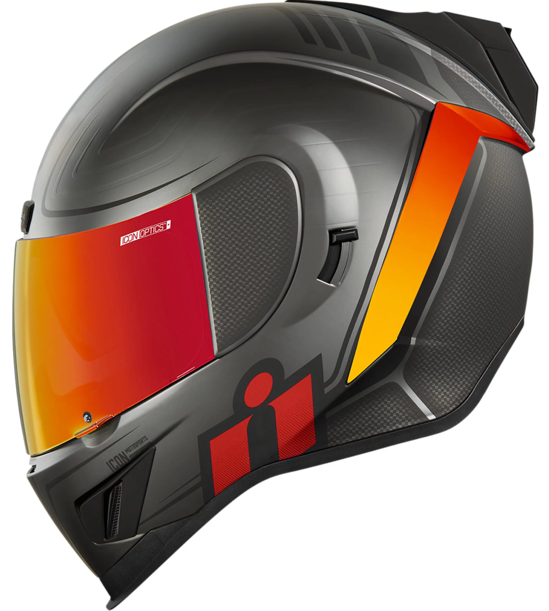 Icon Airform Resurgent Motorcycle Helmet Red 3XL