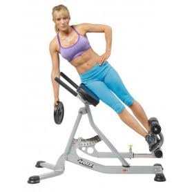 HOIST Fitness Hf-4263 Dual Adjustable Ab/Back Hyper Roman Chair Exercise Bench - Sports Supplies Online Store