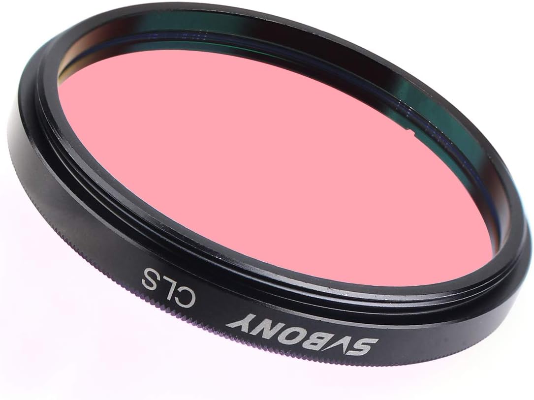 SVBONY Telescope Filter 2 inches CLS Filter City Light Pollution Reduction Filter Broadband Filter Suitable for Deep Sky Visual Astronomical
