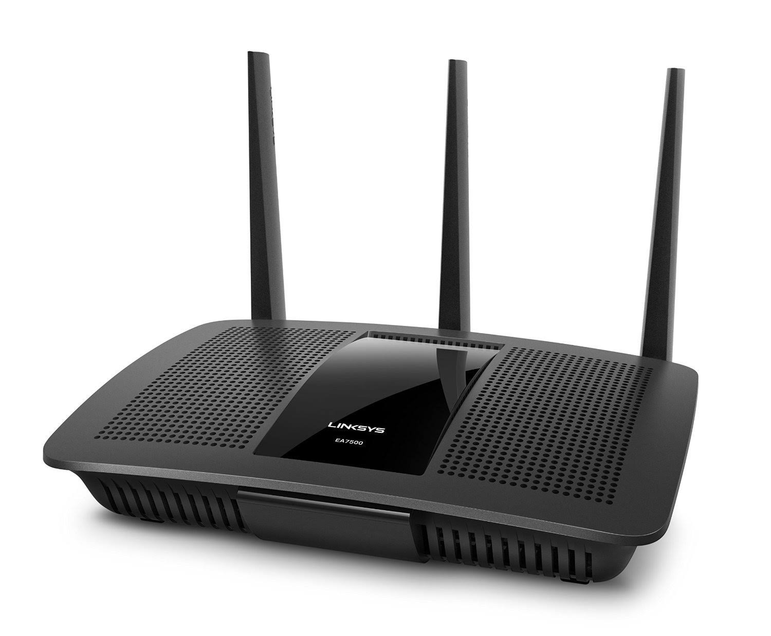 Linksys EA7500 Wireless Router - 1.9 Gbps - 2.4 GHz / 5 GHz - Gigabit Ethernet - 802.11b/a/g/n/ac