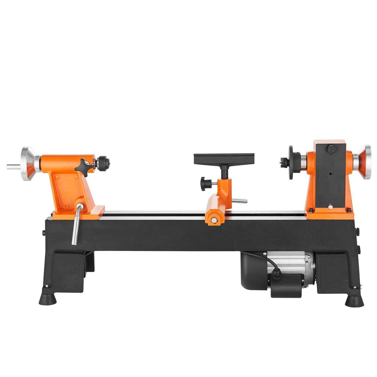 VEVOR Benchtop Wood Lathe 10 in x 18 in 0.5 HP 370W Power Wood Turning Lathe Machine - Shop Hardware Tools Online Store