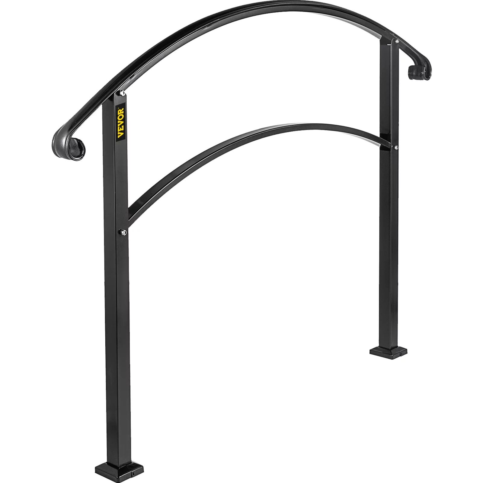 VEVORbrand 1-4 Step Handrail Rackable to a range of 0&deg;to 45&deg