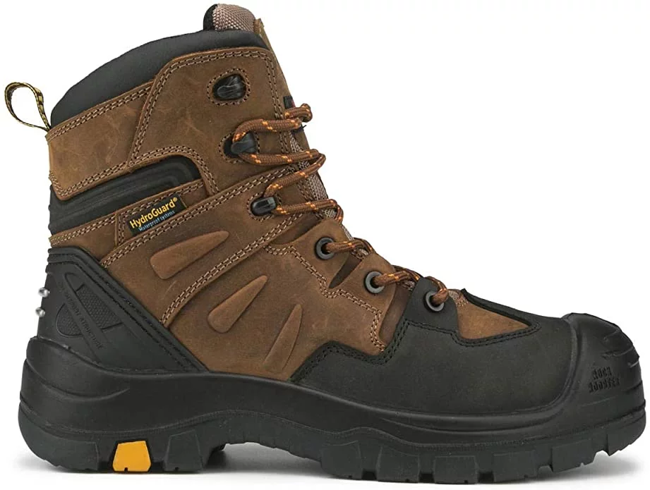 ROCKROOSTER Woodland - Men's Composite Toe Waterproof Work Boots for Construction, Landscaping, Maintenance, Transportation and Utilities AK669-10
