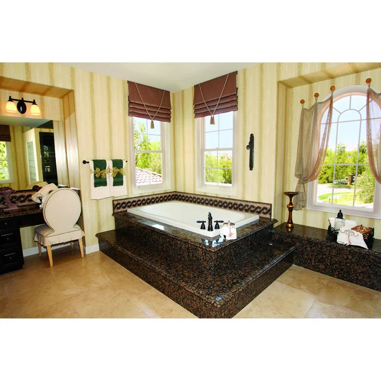 Soaking Tub Designer Collection Rachael 72 x 36 Inch Drop-In Tub Only Side Center White Acrylic