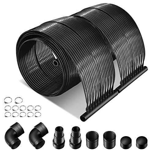 Goplus 2.5FT x 16.5FT Solar Pool Heater for Above Ground Pool Inground Pools, Swimming Pool Solar Panel Heating System