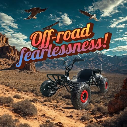Zliathor Go Kart for Adults & Kids 212cc 4-Stroke Gas 45MPH CVT Transmission, 6'' Off-Road Tires, Hydraulic Disc Brakes