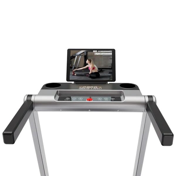 DeerRun Treadmills for Home with Incline and Handles, 3.5 HP Foldable Treadmill 350 LBS Weight Capacity for Small Spaces