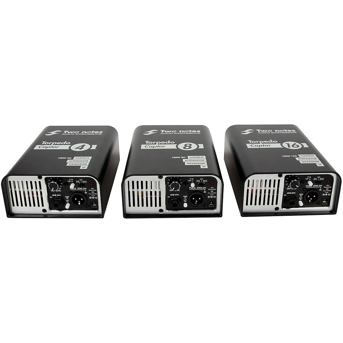 Two Notes Torpedo Captor Loadbox Attenuator di 8 Ohm