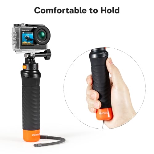AKASO Brave 4 Pro 4K30 Action Camera with 256GB MicroSD U3 Card 131FT Underwater Waterproof Camera EIS Touch Screen Remote Control with 2x1350mAh