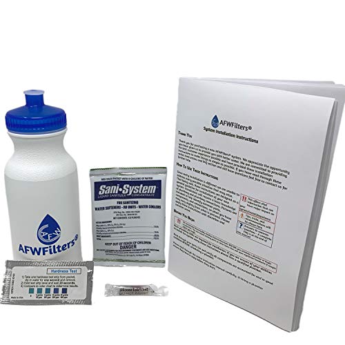 AFWFilters Designed Water Softener with Upgraded 10% Resin and Fleck 5600SXT