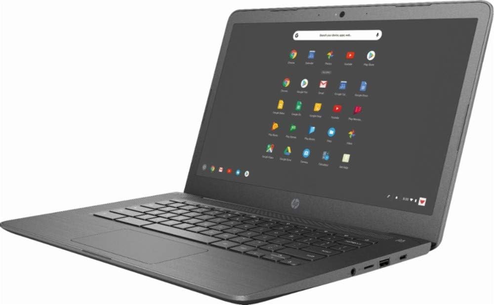 HP 14-inch Chromebook HD Touchscreen Laptop PC (Intel Celeron N3350 up to 2.4GHz, 4GB RAM, 32GB Flash Memory, WiFi, HD Camera, Bluetooth