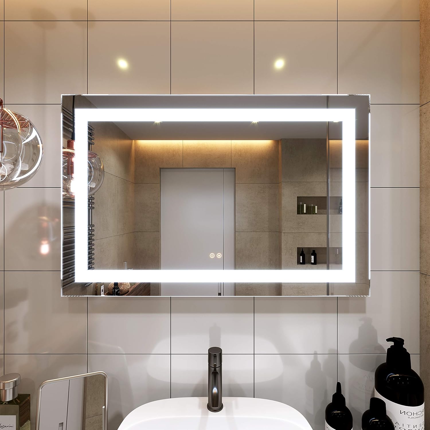 Petus PetusHouse 20 X 28 Inch LED Lighted Bathroom Mirrors