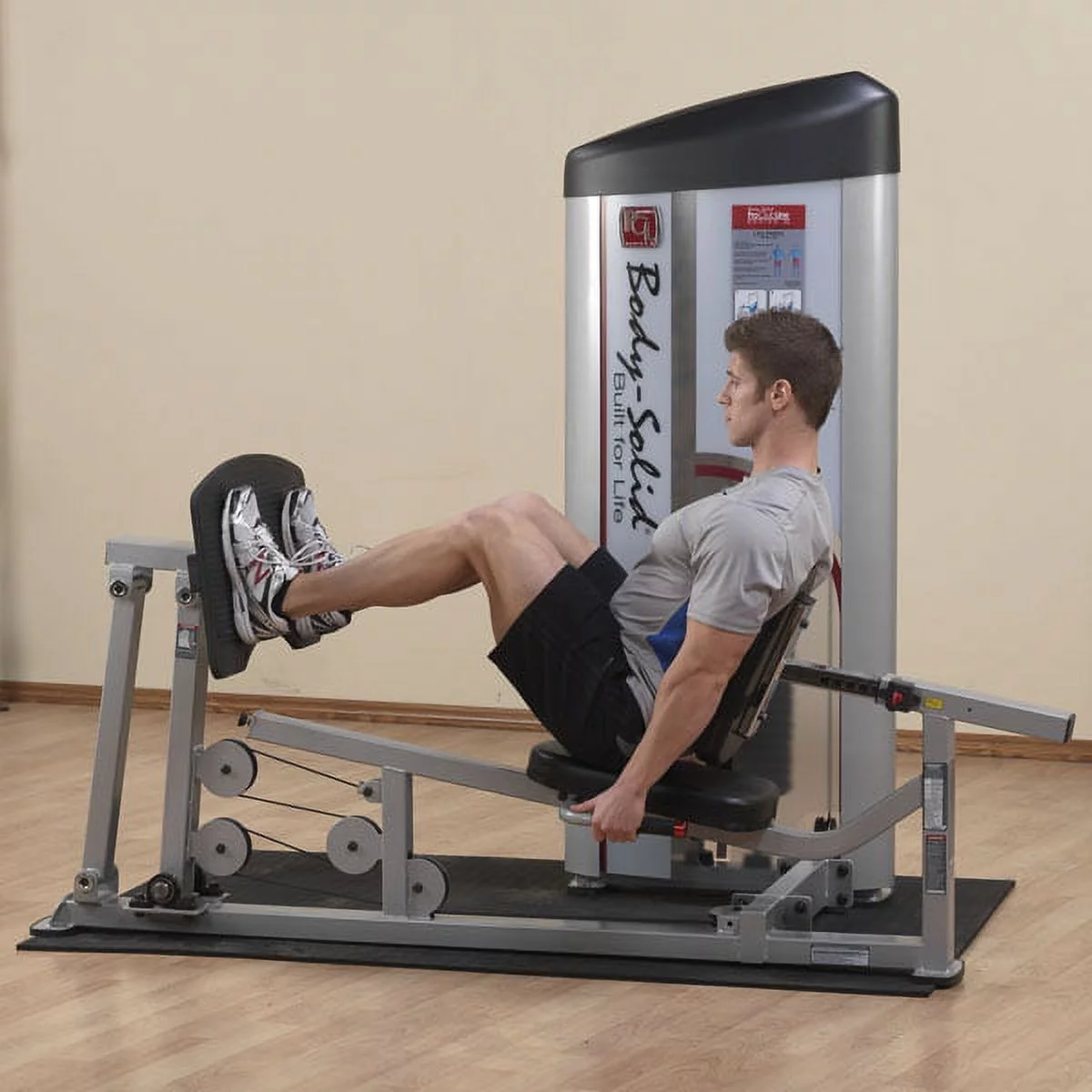 Leg Press and calf Raise Machine with 310 lbs. Weight Stack