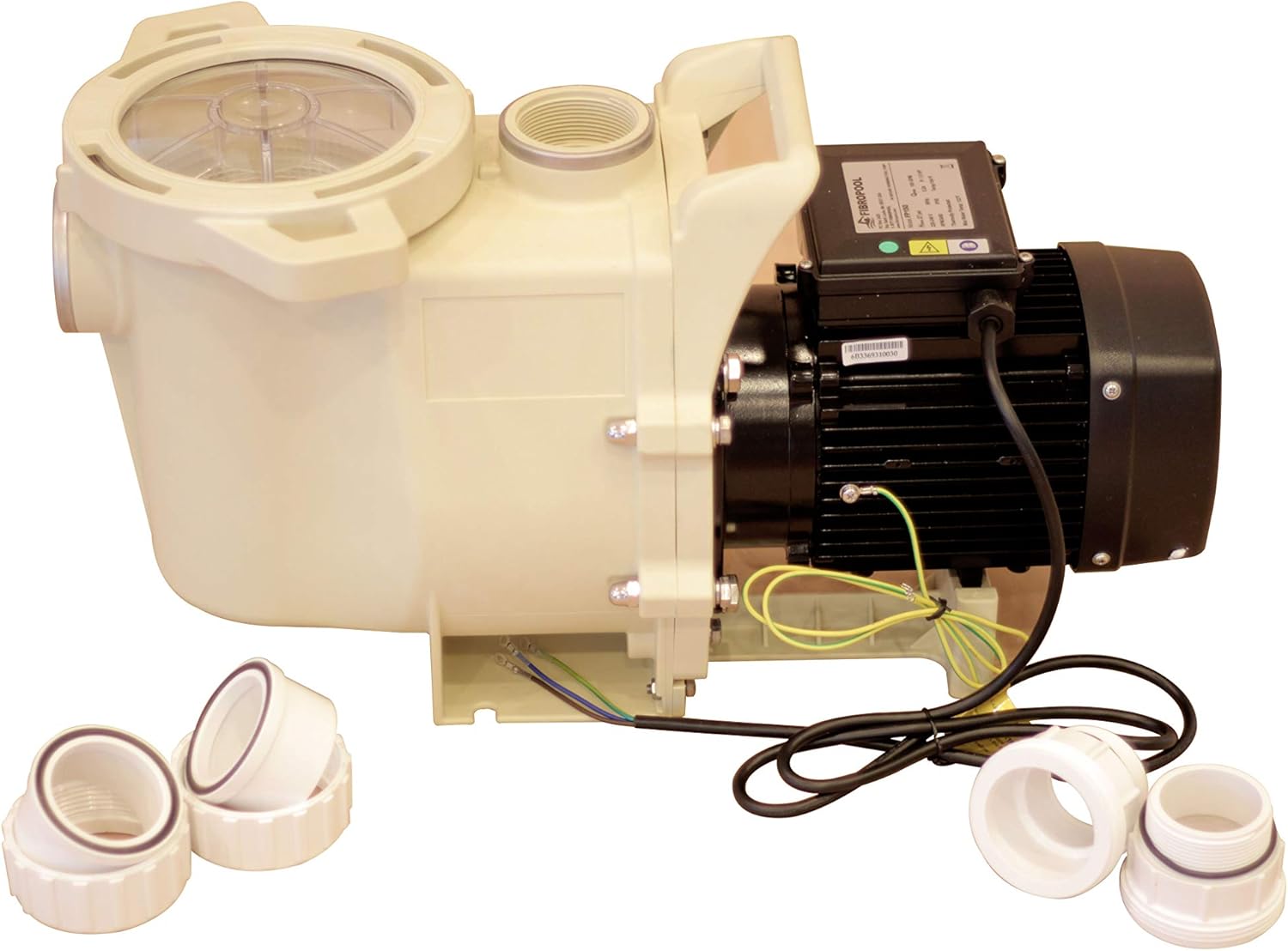 FibroPool 1.5 HP Swimming Pool Pump for In Ground Pools and Spas - 1.5 Horsepower - Designed in the USA