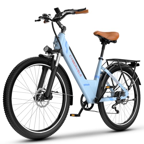 26“ Electric Bike for Adult,1000W Peak, up 80 Miles Removable Battery Ebike,Adult Electric Bicycles for All Terrain,Men Women E Bike, 7-Speed