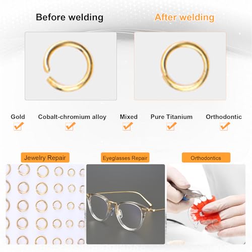 Welder for Permanent Jewelry - 110v Permanent Jewelry Welder,Permanent Jewelry Kit Welder,100a Pulse Arc Welder Permanent Jewelry